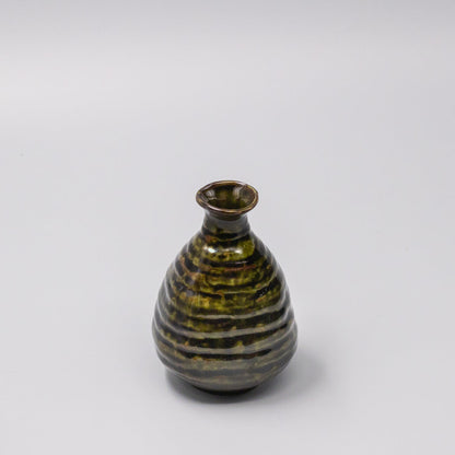 Sake Jug 350ml Sage Brown Glaze V637-C1622