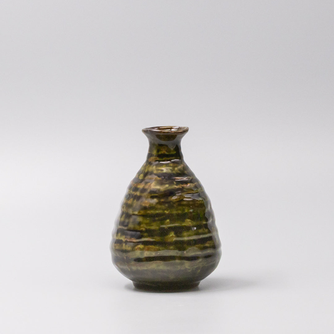 Sake Jug 350ml Sage Brown Glaze V637-C1622