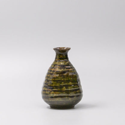 Sake Jug 350ml Sage Brown Glaze V637-C1622
