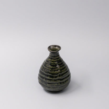 Sake Jug 350ml Moss Black Glaze V637-C1623