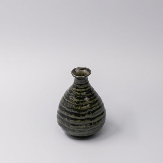 Sake Jug 350ml Moss Black Glaze V637-C1623