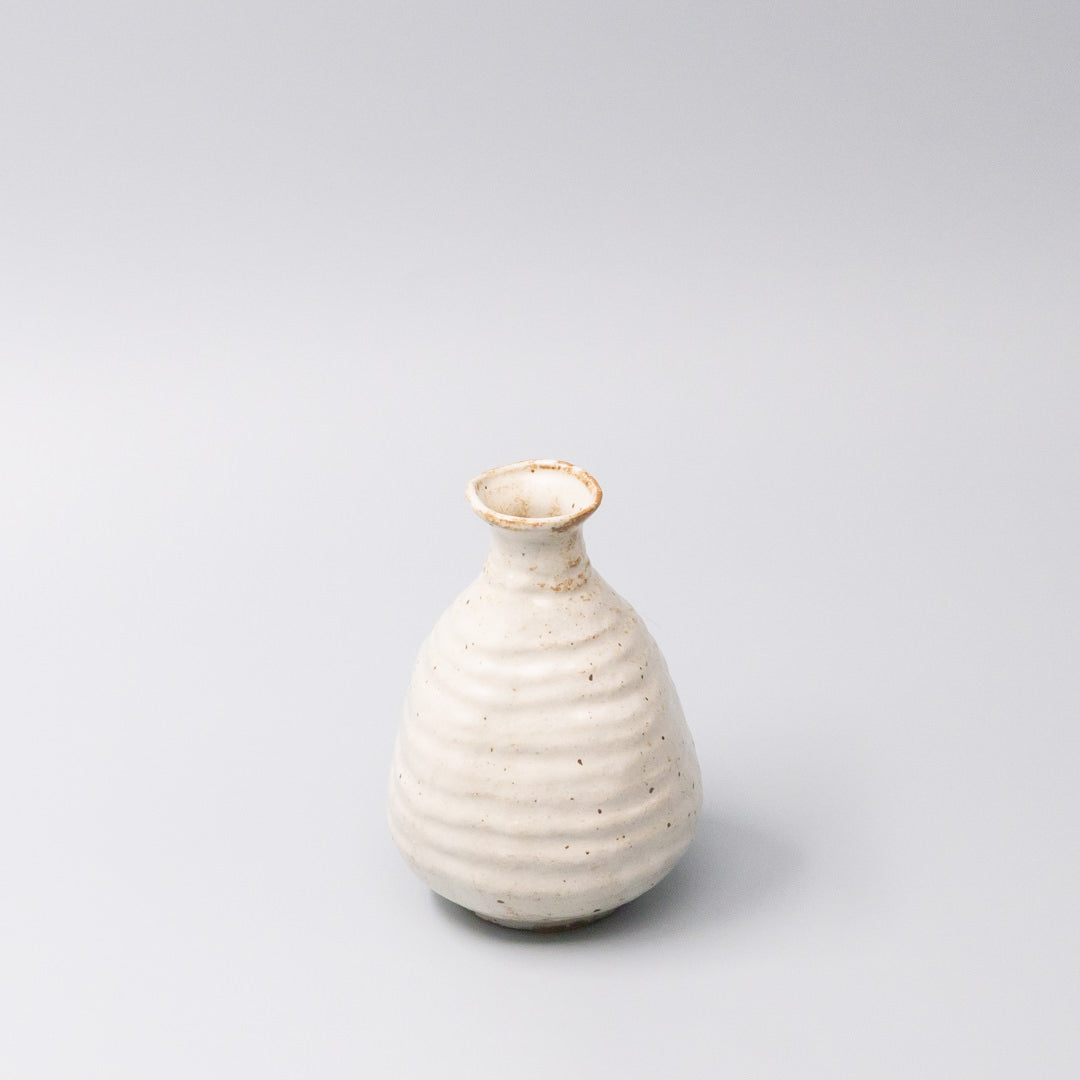 Sake Jug 350ml White Sand Glaze V637-C1624