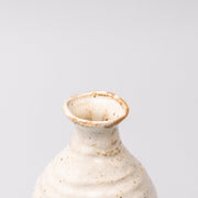 Sake Jug 350ml White Sand Glaze V637-C1624
