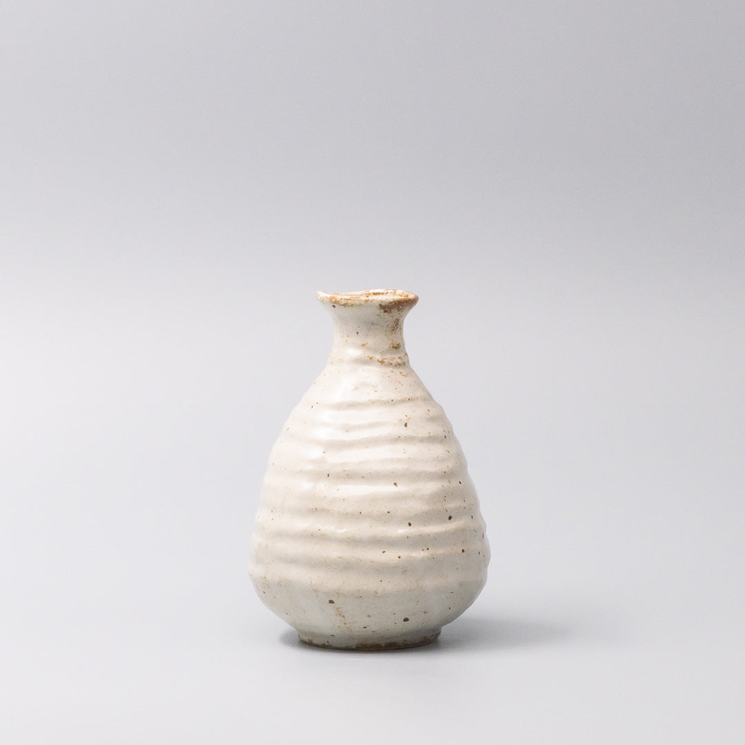 Sake Jug 350ml White Sand Glaze V637-C1624