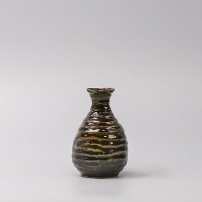 Sake Jug 180ml Sage Brown Glaze V637-C1627