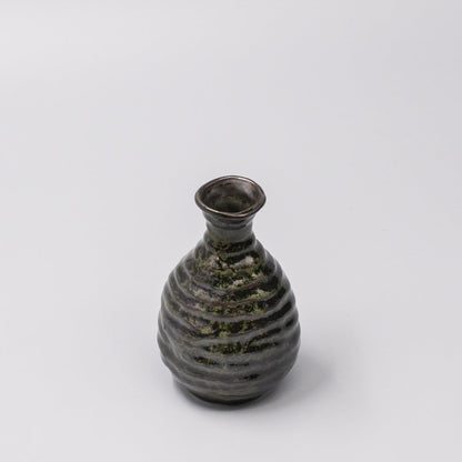 Sake Jug 180ml Moss Black Glaze V637-C1628