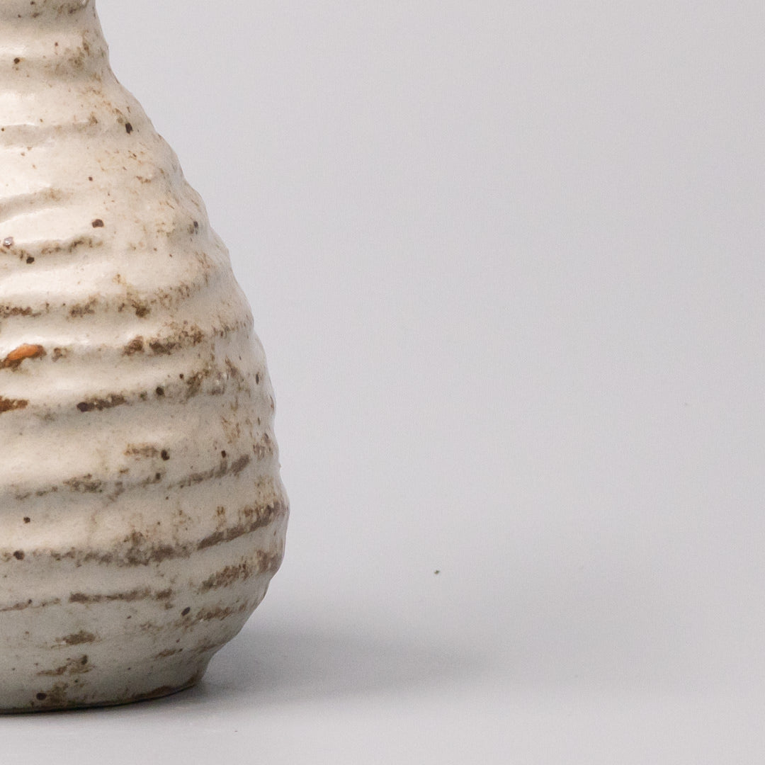 Sake Jug 180ml White Sand Glaze V637-C1629