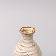 Sake Jug 180ml White Sand Glaze V637-C1629