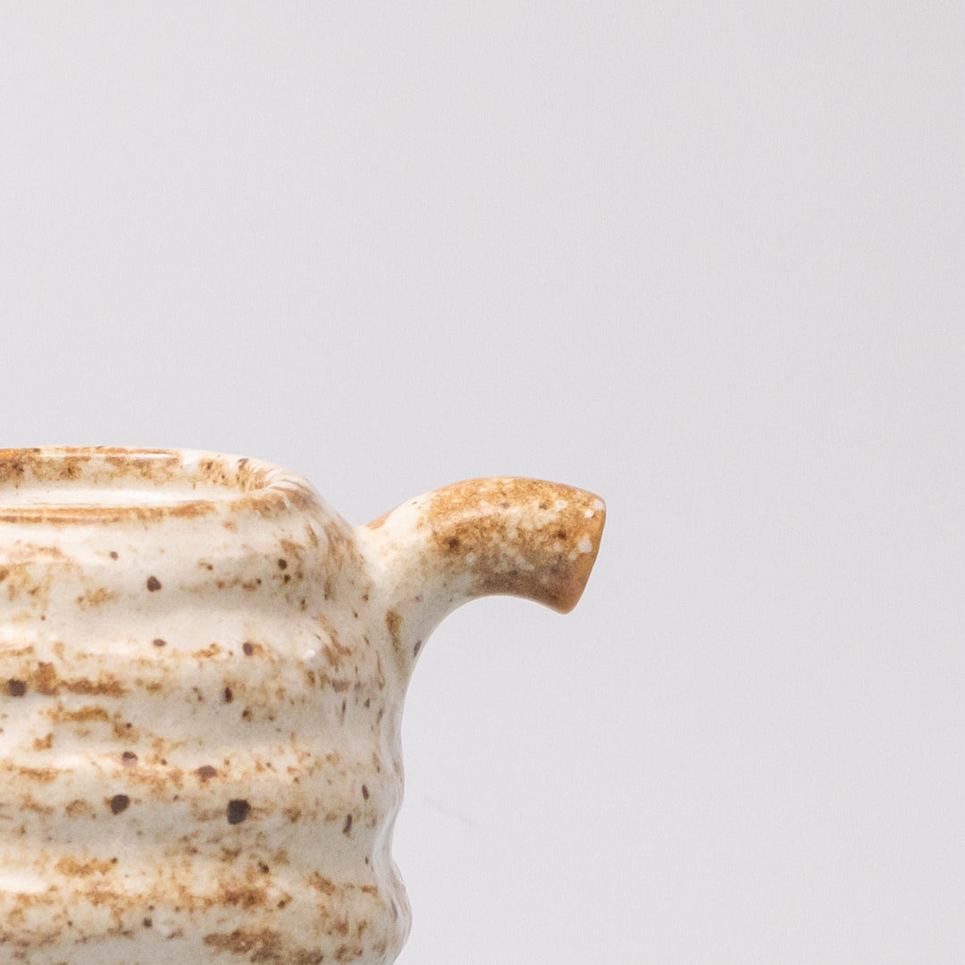 Soy Pot Rustic White Sand V637-C1635