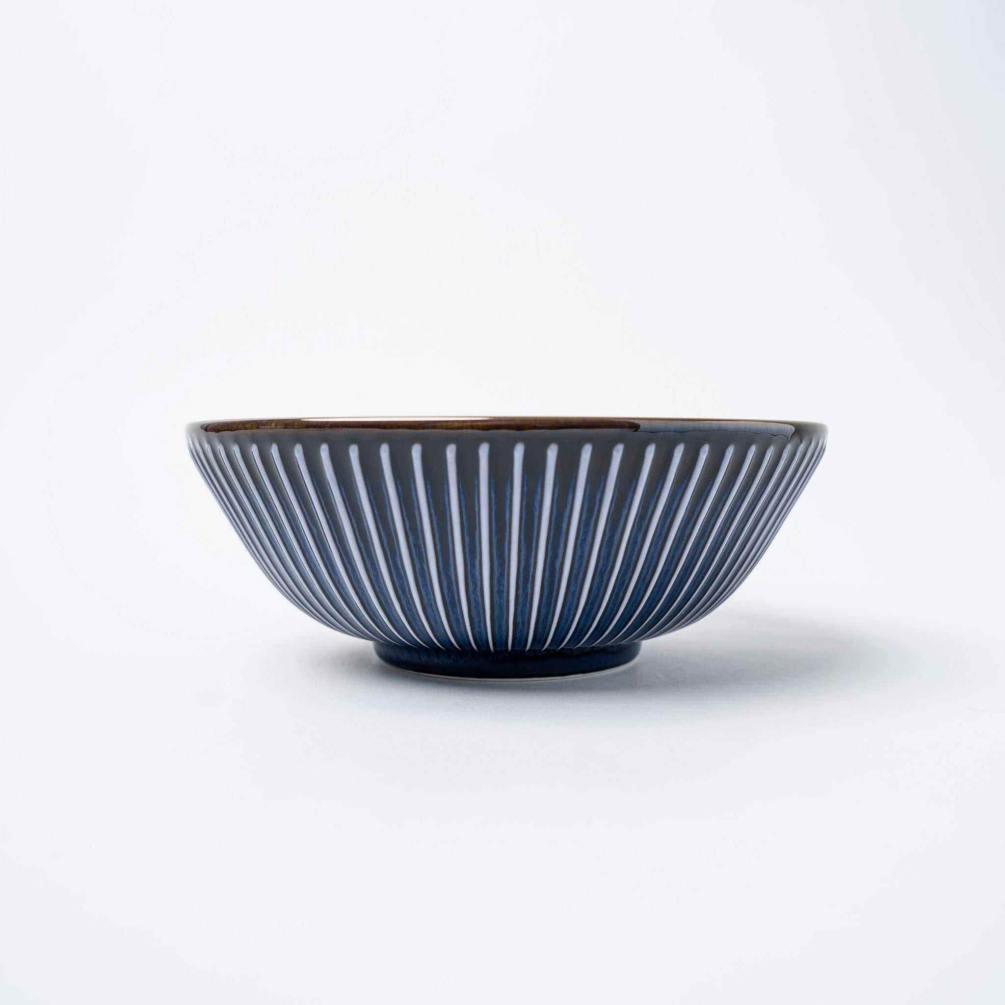 Bowl 21cm Navy Sendan Glaze V637-C1637