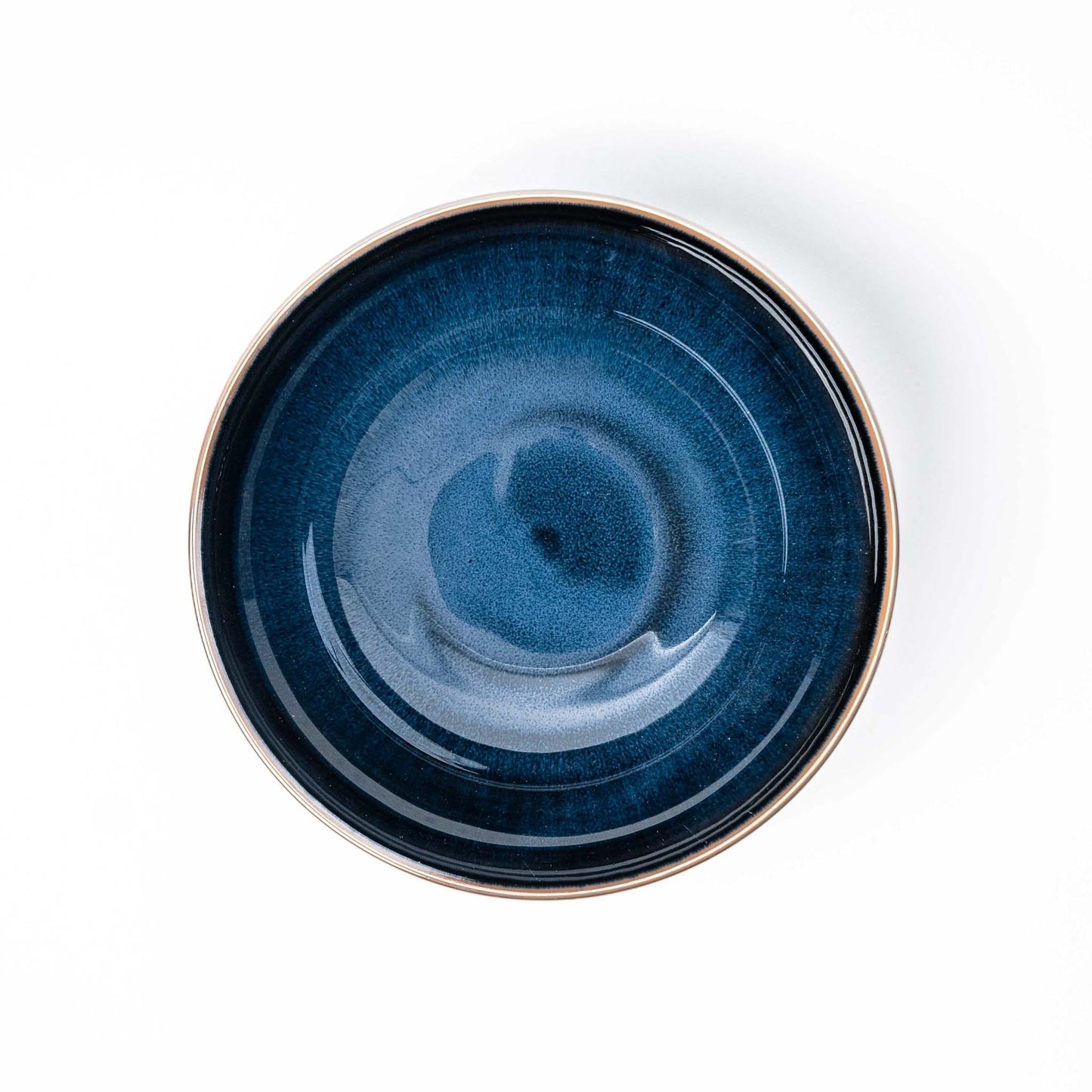 Bowl 21cm Navy Sendan Glaze V637-C1637