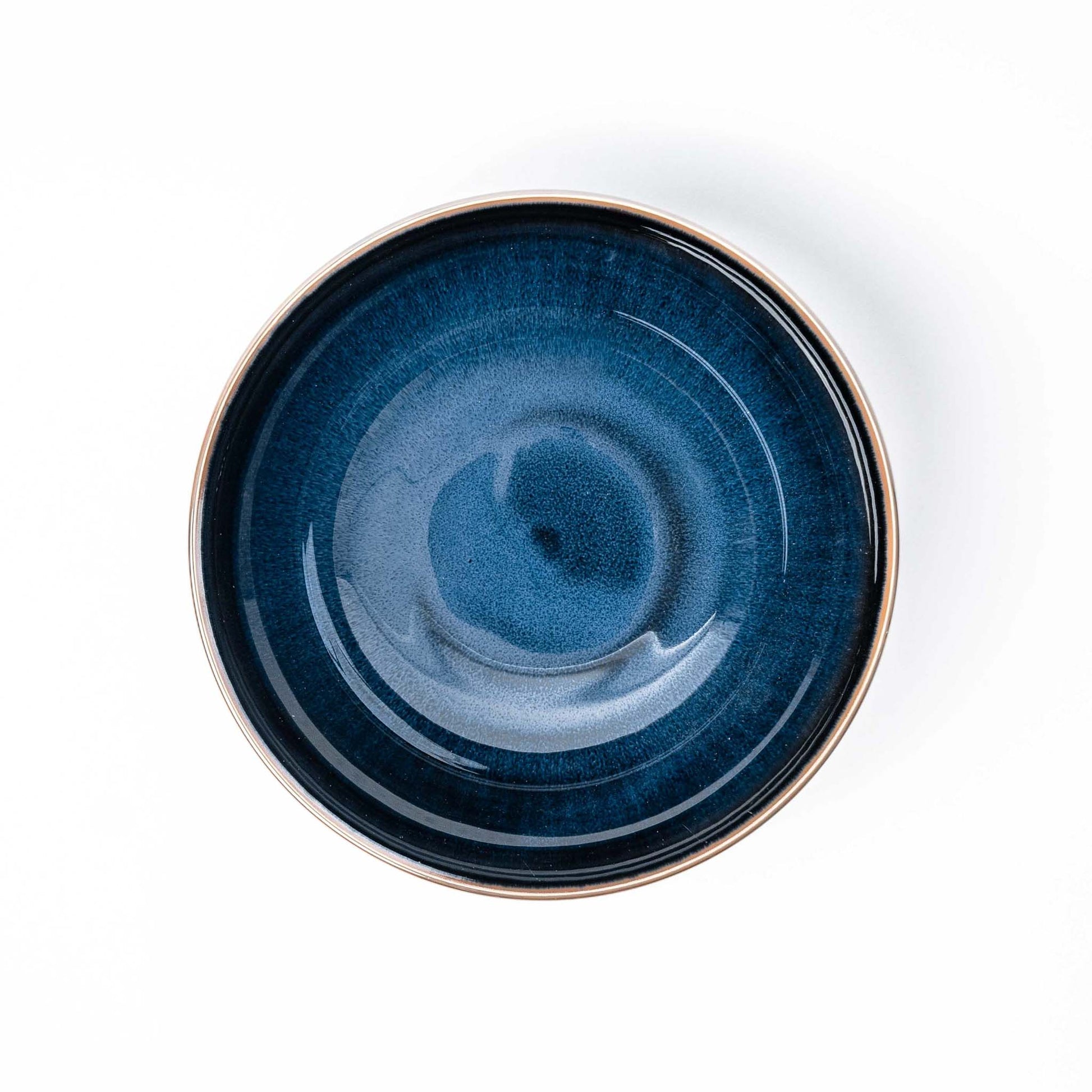 Bowl 21cm Navy Sendan Glaze V637-C1637