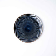Side Plate 20.5cm Navy Sendan Glaze V637-C1640