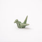 Chopstick Rest Origami Crane Green V637-C1649