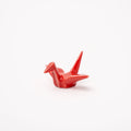 Chopstick Rest Origami Crane Red V637-C1650