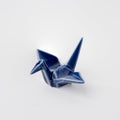 Chopstick Rest Origami Crane Indigo Blue V637-C1651