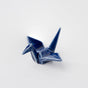 Chopstick Rest Origami Crane Indigo Blue V637-C1651