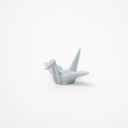 Chopstick Rest Origami Crane Light Blue V637-C1653