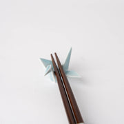 Chopstick Rest Origami Crane Light Blue V637-C1653