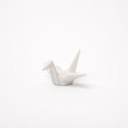 Chopstick Rest Origami Crane White V637-C1654