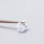 Chopstick Rest Shiba Dog White Navy V637-C1659