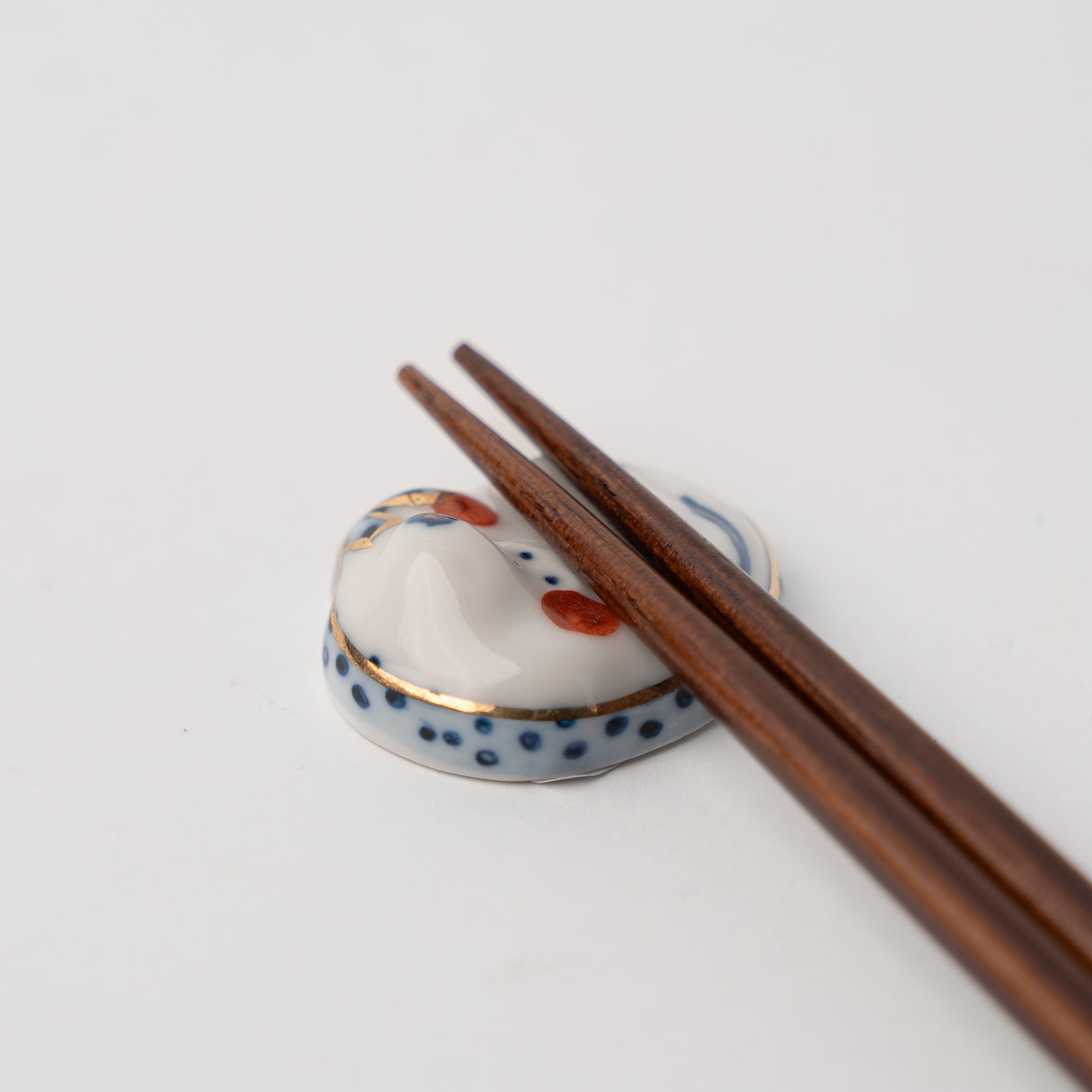 Chopstick Rest Hyottoko Whistling Man V637-C1661