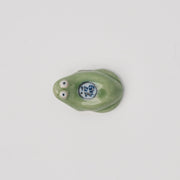 Chopstick Rest Frog Green V637-C1663