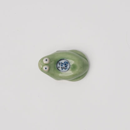 Chopstick Rest Frog Green V637-C1663