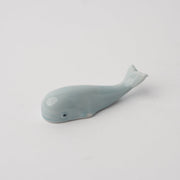 Chopstick Rest Ice Blue Whale V637-C1670
