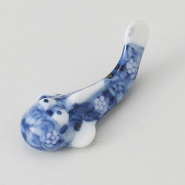Chopstick Rest Blue Fugu V637-C1675