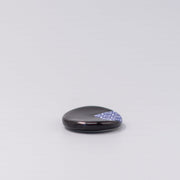 Chopstick Rest Round Black & Blue Hishi V637-C1676