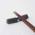 Chopstick Rest Cylinder Checker Black V637-C1678