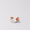Chopstick Rest White and Red Rooster V637-C1690
