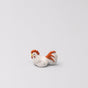 Chopstick Rest White and Red Rooster V637-C1690