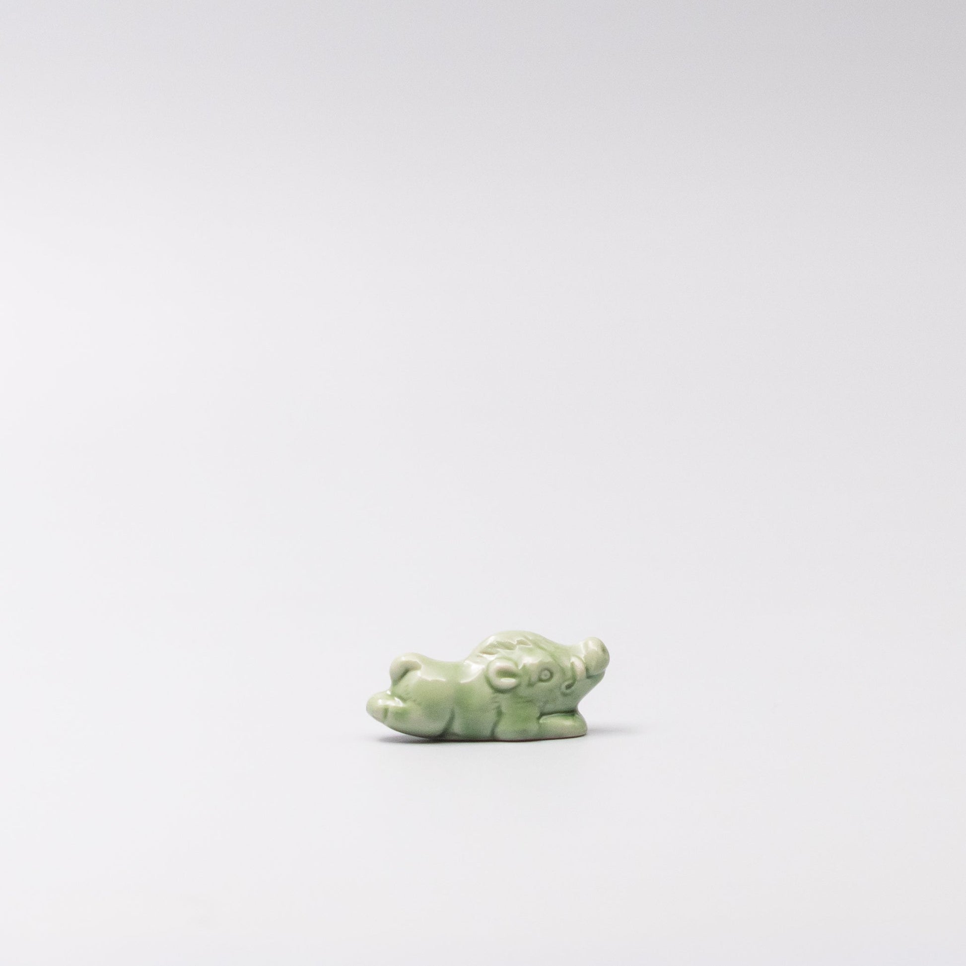 Chopstick Rest Green Boar V637-C1695