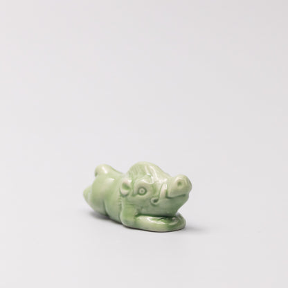 Chopstick Rest Green Boar V637-C1695