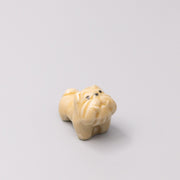 Chopstick Rest Beige Boxer Dog V637-C1702