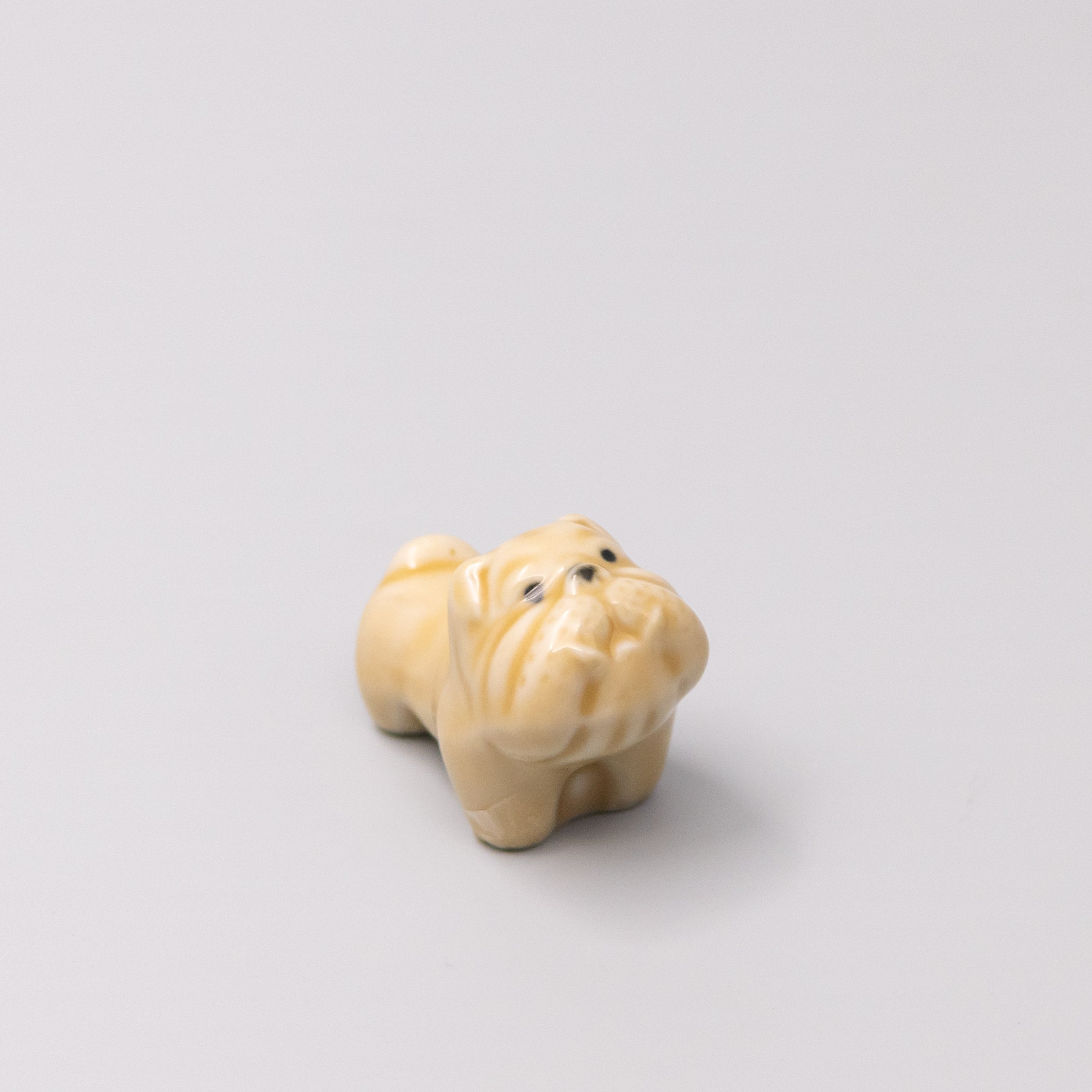 Chopstick Rest Beige Boxer Dog V637-C1702