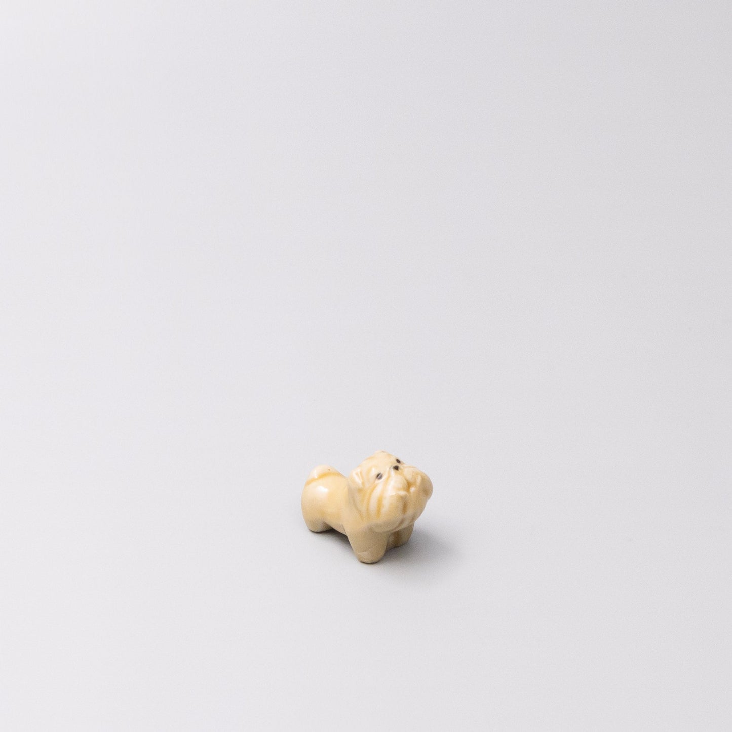 Chopstick Rest Beige Boxer Dog V637-C1702