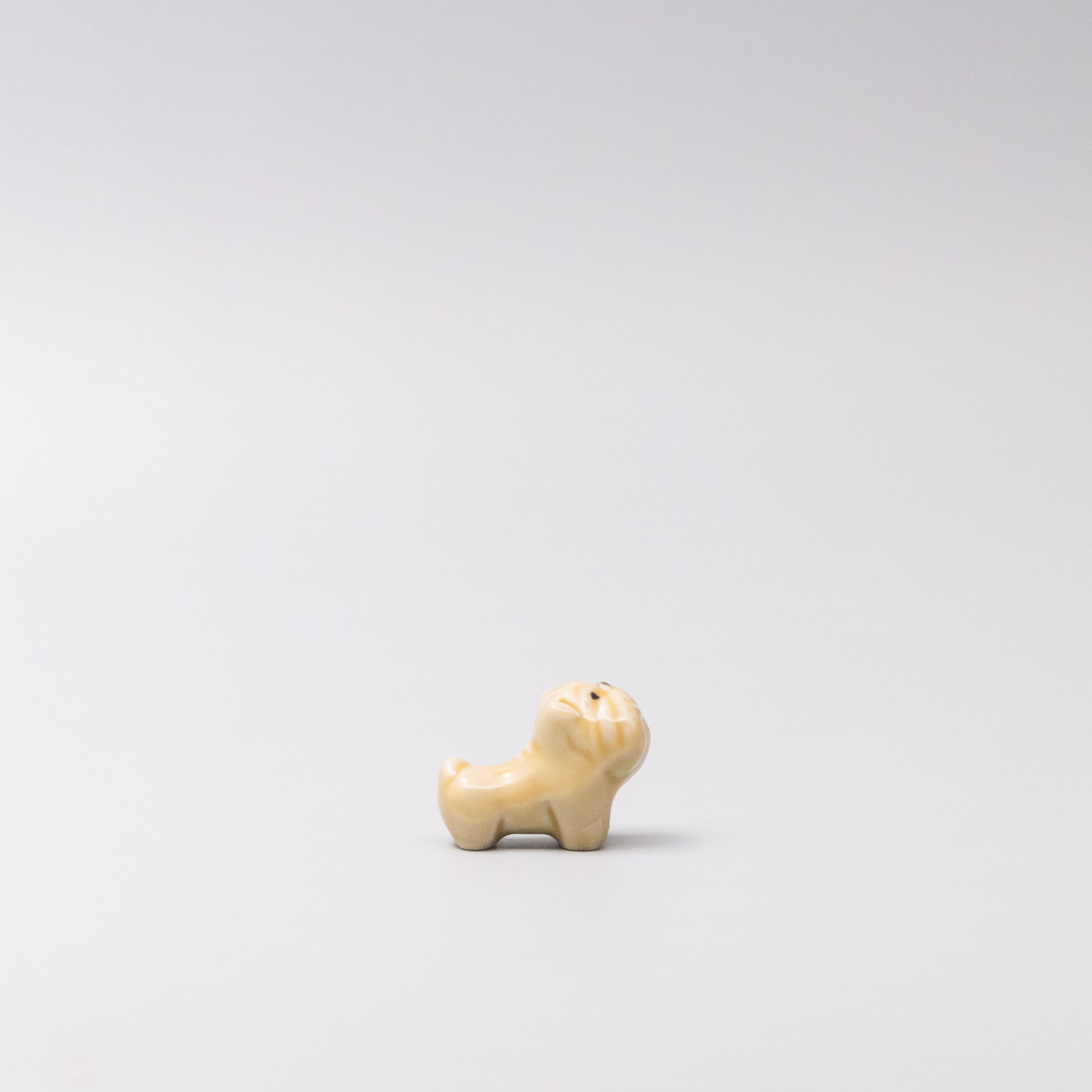 Chopstick Rest Beige Boxer Dog V637-C1702