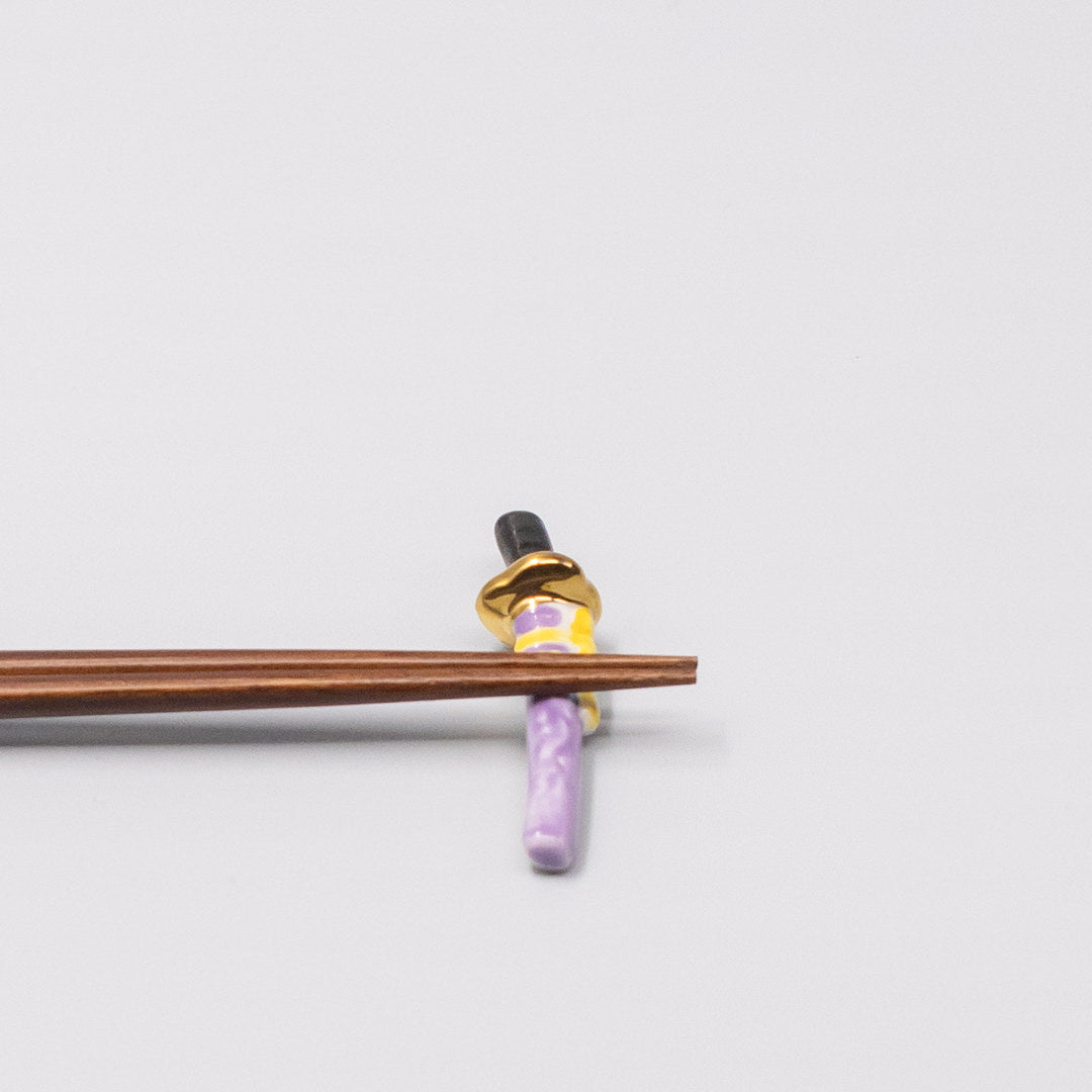 Chopstick Rest Purple Sword V637-C1705