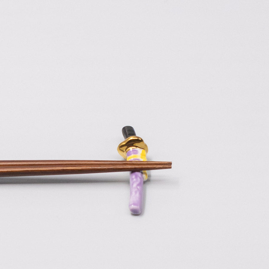 Chopstick Rest Purple Sword V637-C1705