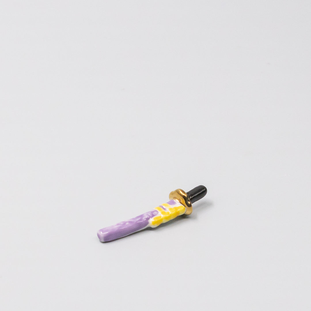 Chopstick Rest Purple Sword V637-C1705