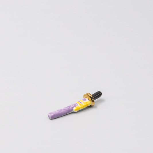 Chopstick Rest Purple Sword V637-C1705