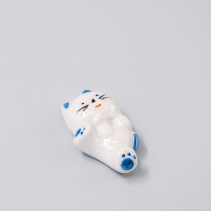 Chopstick Rest Relaxed Cat V637-C1707