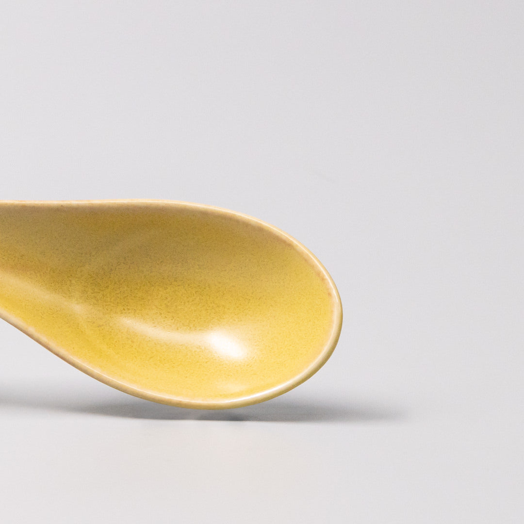 Tapas Spoon 12.5cm Ochre Glaze V637-C1715