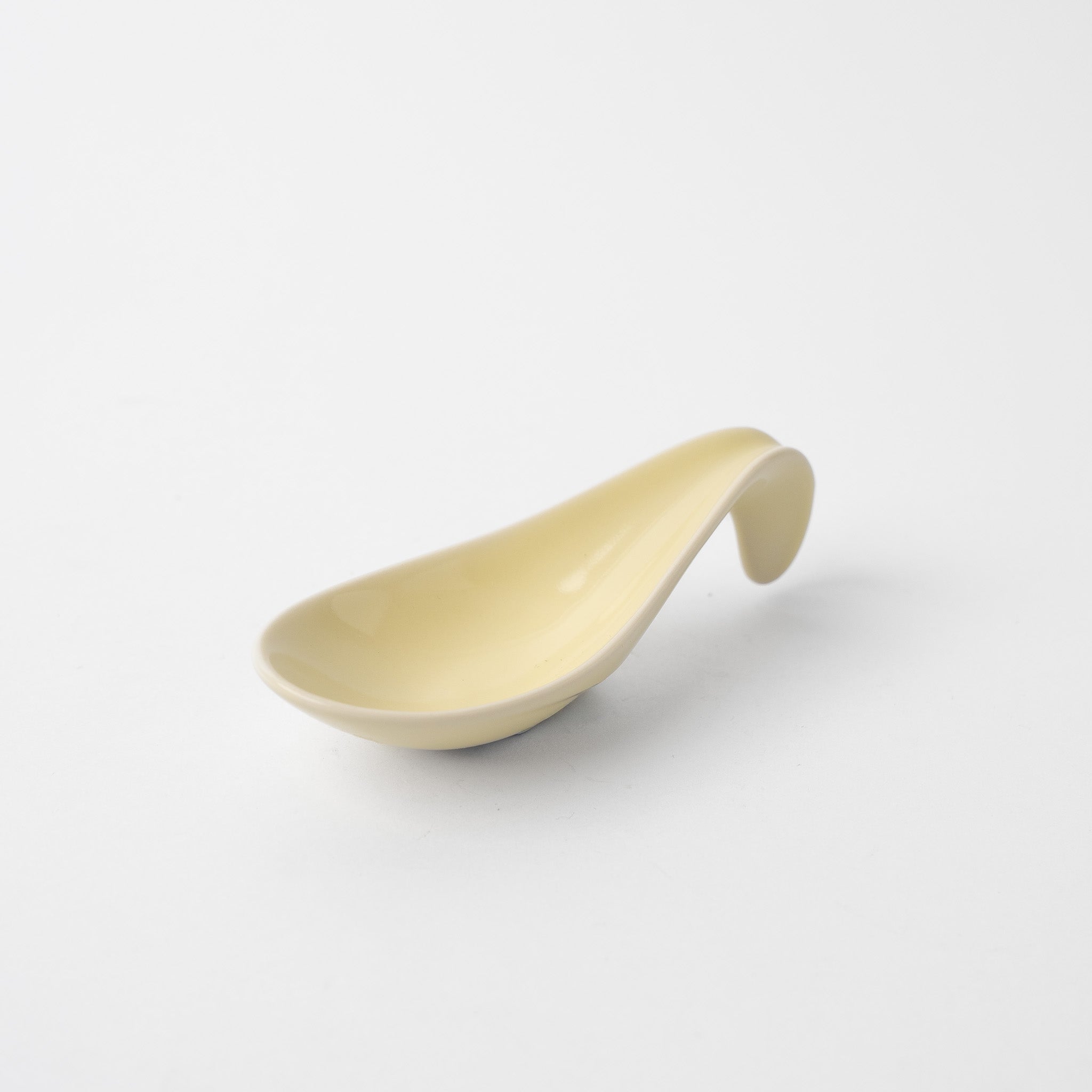 Tapas Spoon 12.5cm Buttermilk Glaze V637-C1717
