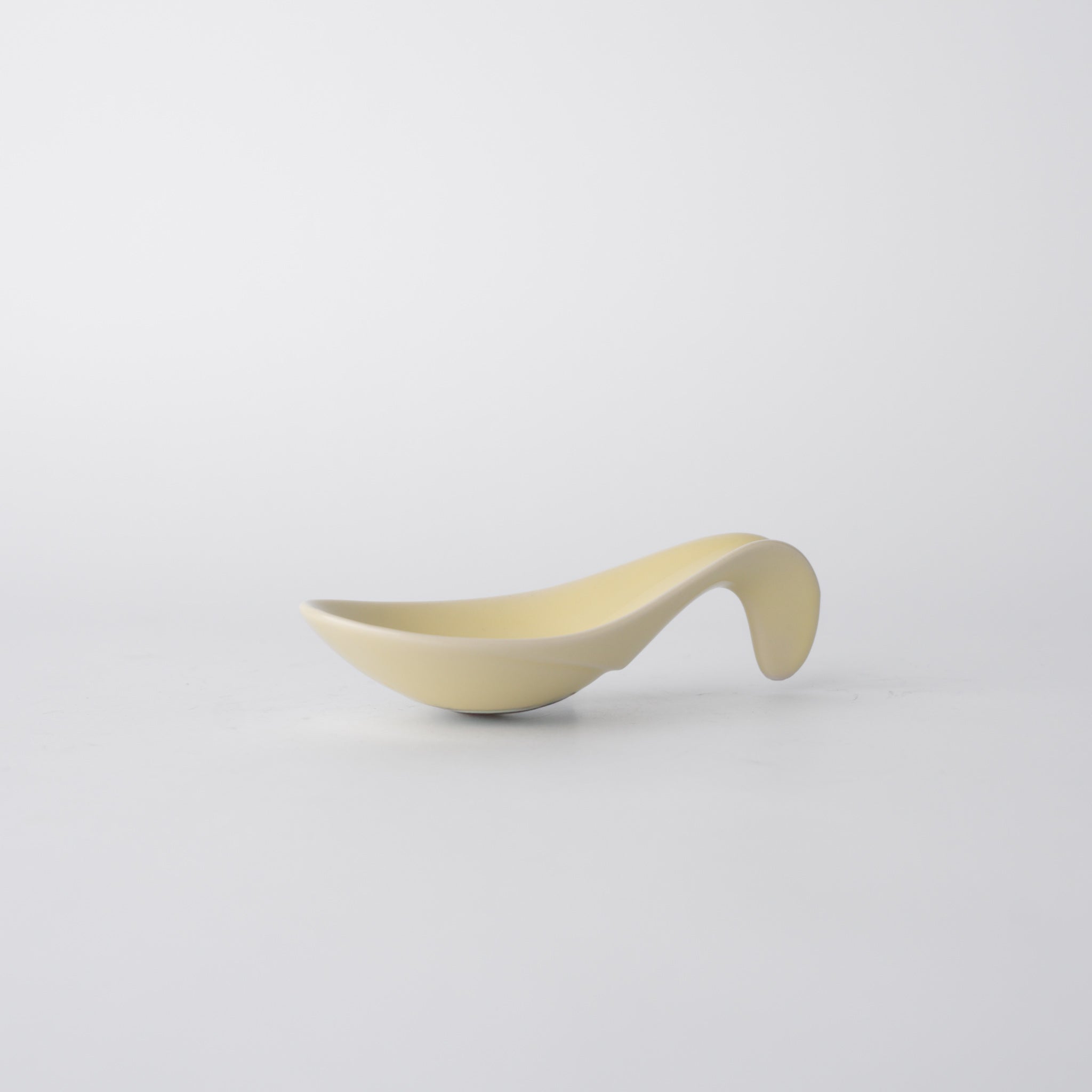 Tapas Spoon 12.5cm Buttermilk Glaze V637-C1717