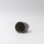 Sushi Mug 300ml Bright Blue Spiral On Black Design V637-C1740