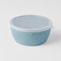 Bowl with Lid 13cm Peacock Glaze V637-C1831